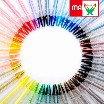 Японски водоразтворим цветен молив MARVY Rotary 12/24/36 цветен водоразтворим цветен молив за рисуване на графити без заточване