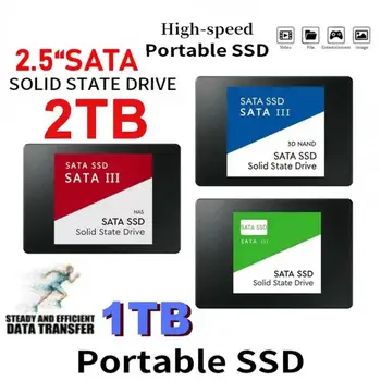 2023 Нов Твърд Диск M. 2 2 TB Високоскоростен Преносим SSD 1tb Външен Твърд диск, 500 GB За Телефон/ Лаптоп / Gamecube/ Лаптоп /Ps4