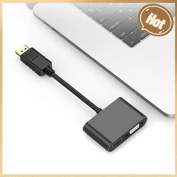 Съвместим с ДП-HDMI Конвертор на VAG 4K при честота 30 Hz, с DisplayPort към HDMI-Съвместим адаптер VAG Plug And Play монитор с висока разделителна способност