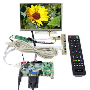 Такса LCD контролер HDM I VGA USB AV със 7-инчов сензорен LCD екран N070ICG с резолюция от 1280х800 пиксела