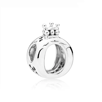 2019 Нов Стандарт 925 Сребро, дамски кръгла Корона, блестящ кристал, Оригинални модни бижута с високо качество, бродирани с мъниста.