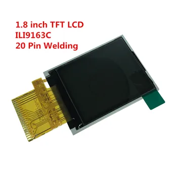 1,77 инчов TFT LCD дисплей панел 20Pin ILI9163 128 * 160 8bit Без тъчпад MCU 8080 8-битов паралелен порт