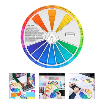 Инструменти за рисуване Цветно колело за Colorization Стандартна Картографска хартия Mulitool С Възможност за въртене с Малък размер