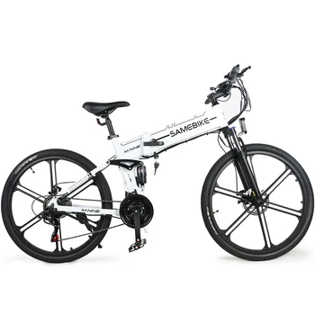 SAMEBIKE 750 W Мотор На 48 В 12.5 A литиева батерия сгъваем Ebike с педальным задвижване на Електрически Хибриден Велосипед за Планинско Колоездене