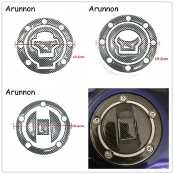 Arunnon 1 бр. защитен стикер за резервоара от въглеродни влакна за мотоциклет Suzuki Универсална безплатна доставка