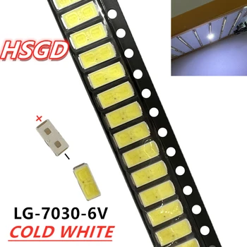 100 бр./лот LG Innotek LED Led светлини 1 W 7030 6 В Студено бяло-PER-приложение smd 7030 led студено бяло 100-110 lm 7.0*3.0*0.8 мм