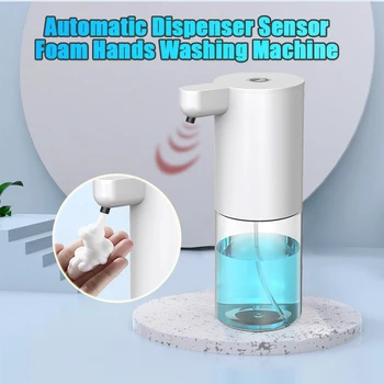 Нова Автоматична опаковка за сапун на пяна със сензор, Безконтактен Умна пералня, Опаковка течен сапун за баня с USB зареждане