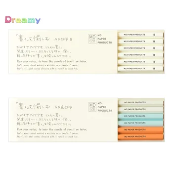 Мидори MD Набор от документи на хартиен Моливи Color Молив B Creative Japanese Ins Канцеларски материали, Офис Писмо Раскрашенная Дървена дръжка 0,7 мм