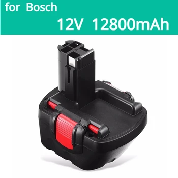 Нов Bosch 12V 12800 mAh PSR Акумулаторна батерия 12V 12.8 Ah AHS GSB GSR 12 VE-2 BAT043 BAT045 BAT046 BAT049 BAT120 BAT139
