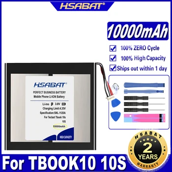 Батерия HSABAT Tbook 10s 10000 ма за tablet PC Teclast Tbook 10s Tbook10s 5 линии + характеристика на полиграфическото батерии