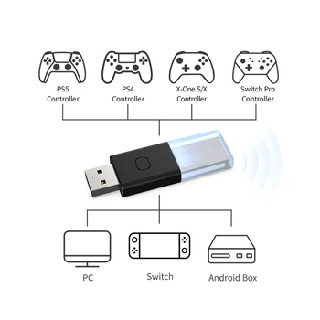За преминаването Xbox Pro USB-приемник, Bluetooth-съвместим контролер, адаптер за свързване на ключ