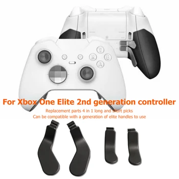 4ШТ Метални Остриета за Xbox One Elite Series 2 Гейм Контролер Космените Предизвика Брави Резервни Части за Xbox Elite Series 2