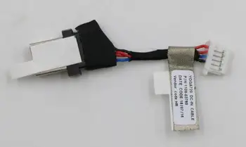 Конектор dc адаптер с кабел за лаптоп Lenovo Yoga 720 YOGA720-12IKB, гъвкав кабел за зареждане dc