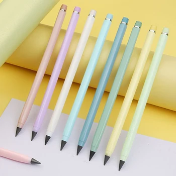 Нов бескрасочный молив за неограничен брой имейли, Без мастило HB Дръжка на Инструмент за чертане на скици за Училищни консумативи, Подарък за дете Канцеларски материали