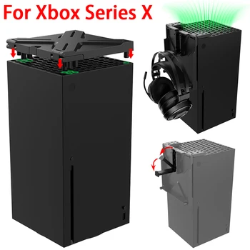 Прахоустойчив калъф за игралната конзола Xbox Серия X, защитен калъф с група за слушалки, аксесоари за Xbox серия X.