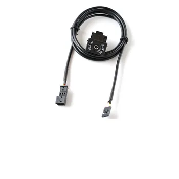 Жак адаптер USB AUX кабел Кабел за BMW E39 E46 E38 E53 X5 с GPS навигация