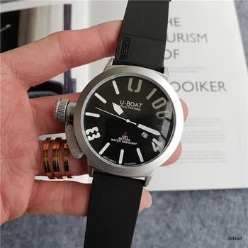 Бизнес мъжки часовник U-Boat Уникален креативен дизайн, кварцов часовник, мъжки механизъм, многоцветни часовници Big Uboat от неръждаема стомана