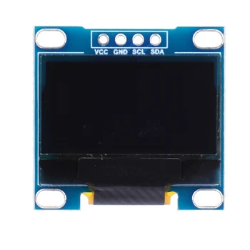 Микропрорывной екран 128*64 Екран Печатна платка с 4-Пинов DC 3.3-5V I2C IIC Бяло/Синьо /Жълто-синьо Електронни компоненти