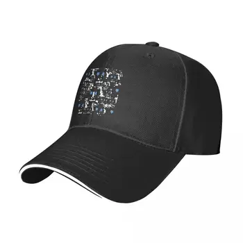 Модифицирана защита от наблюдение, които се разпределят шаблон за разпознаване на лица, бейзболна шапка, шапка, мъжка шапка с pom-помераните, шапки, мъжки и Женски