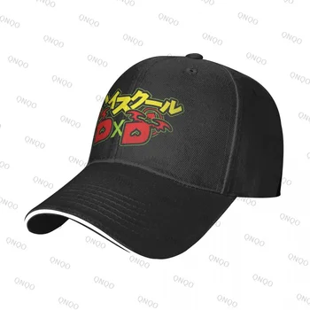 Бейзболна шапка за Мъже и Жени с Логото на Highschool Dxd-1, Летни Дънкови Шапки От Слънцето С Принтом 