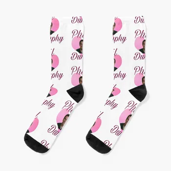 Модерно семейство: чорапи меми Phil Dunphy сърце, коледни чорапи с цветен модел, дамски и мъжки