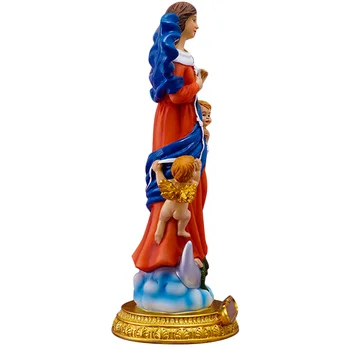 Статуя На Дева Мария Статуетка На Дева Мария Мадона Католическата Занаят Католическата Религиозна Статуя