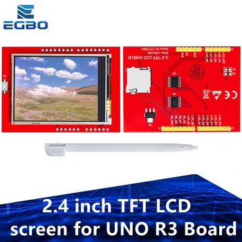 1БР LCD модул TFT за arduino сензорен екран от 2,4 инча TFT LCD екран за таксите, UNO R3 и поддръжка на мега 2560 със сензорна писалка направи си сам
