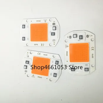 10 бр. Светодиодна лампа COB, чип, 30 W, 110 и 220 В, Входна интелигентен чип, подходящи за домашно led прожектор, улична лампа пълен спектър.