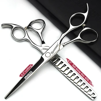 6,5 Инча 18,5 см Цвят JP 440C Професионални Ножици за човешки косъм Фризьорски Ножици За Подстригване Филировочные Ножици