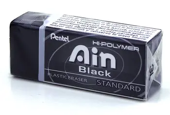 Pentel ZEAH06 Black Гумите Серия професионални ластиков за графичен дизайн Ain