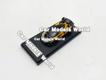 Гласове под натиска на модели на автомобили с LCD дисплей Senna 1: 64 (златисто-жълто)