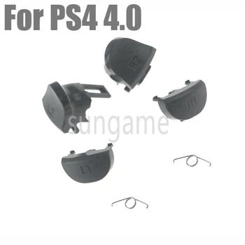 10 комплекта бутони за стартиране на геймпада L1, R1, L2, R2 с пружина за контролер PlayStation PS4 DualShock 4 JDS-040 4.0