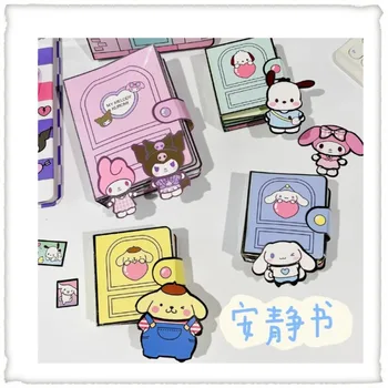 Аниме Без да Албуми Sanrio Hello Kitty Melody Kulomi Тиха Книга Щипка Le Bean Bean Студентски Куче С канела Ръчно изработени САМ Играчки Подаръци