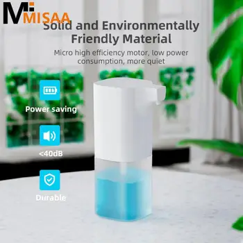 Индукционный автоматично Чувствителен сензор Удобен Хигиенни Опаковка за сапун на пяна, без помощта на ръцете, Активируемый движение, Захранващи Пенящегося сапун