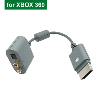 5шт За XBOX 360 Аудио Линия много RCA Toslink Оптичен аудио кабел Адаптер за Xbox 360
