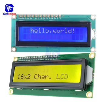 diymore LCD1602 дисплей с подсветка Такса модул LCD дисплей, 16 * 2 символа 1602 за робот Arduino 5V