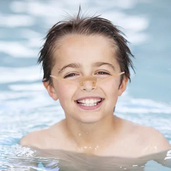 Скоба за нос за плуване с условия Удобни латекс мъничета за деца и възрастни