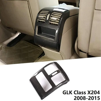 За Mercedes-Benz GLK X204 200 260 300 350 360 2008-15 Задната Редица отдушник Климатик Делото Ac Контакти В стил карбон