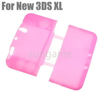 1 бр. гума мек силиконов калъф за конзолата Nintend New 3DS XL LL със защитна обвивка за цялото тяло