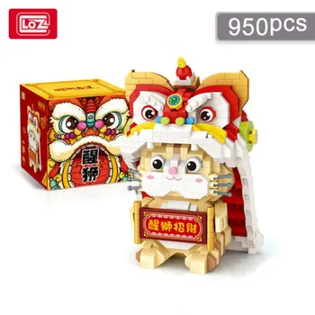 Нов прием на LOZ градивните елементи на играчки герой на Пекинската Опера Националната Квинтесенцията на поточни играчки за деца момичета и момчета 9258
