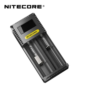NITECORE CI2 интелигентно Зарядно Устройство USB-C с два слота за Superb, Съвместимо с 21700 18650 16340 14500 AA, ААА, Батерии