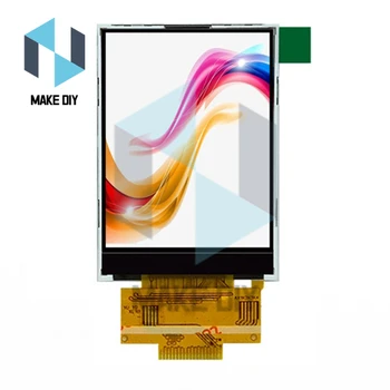 2.4-инчов TFT LCD Дисплей Модул 320*240 SPI Сериен Порт 18 Pin RGB Пълноцветен Сензорен Панел ILI9341/ST7789V Драйвер За Arduino/MCU