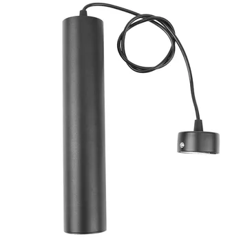 Окачен лампа Wind Chime Черно Прост Силен светлинен ефект Лесен за инсталация, Модерен корпус подвесного лампа Wind Chime за спални