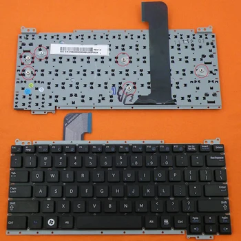 Нова американо-руска клавиатура за Samsung NC110 NP-NC110 NC210 ND110 NC215 Английски BG черен/бял