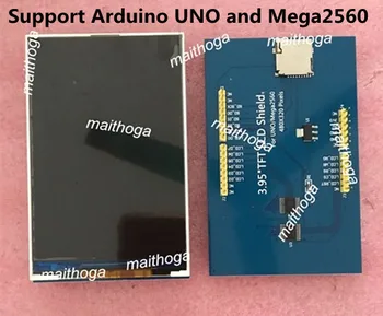 UNO Mega2560 3,95 инчов 20P 16Bit RGB 65K HD TFT LCD екран с печатна платка (TP/Без TP) ST7796S IC 8Bit Паралелен интерфейс 480*320
