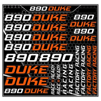 За Ktm Duke 890 набор от стикери стикер с логото на