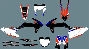 Комплекти Стикери с Графична Стикер на Мотоциклет 3M за KTM EXC XCW EXCF 2017 2018 2019 и SX SXF XC XCF 2016 2017 2018